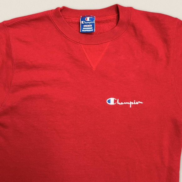 Champion Tops - Vintage Champion Red Sweatshirt YOUTH XL may fit Women’s Small